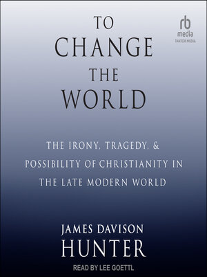 cover image of To Change the World